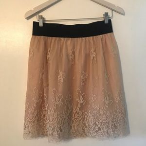 Kimchi Blue lace skirt